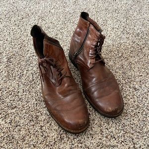 Timberland brown leather boot